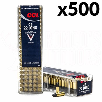 CCI .22 CB Long 29gr LRN x500