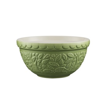 MASON CASH GREEN MIXING BOWL - IN THE FOREST