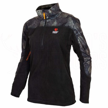 Stoney Creek Women's Microplus Longsleeve Black / Tuatara Urban