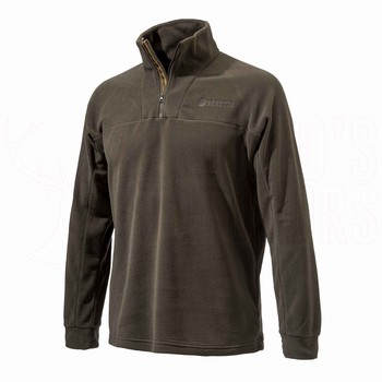 Beretta  Half Zip Fleece Chocolate