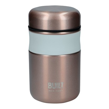 BUILT INSULATED 490ML ROSE GOLD FOOD FLASK