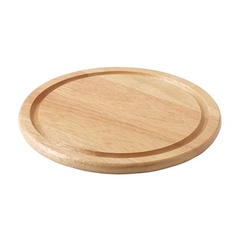 HEVEA ROUND BREAD BOARD - 25CM