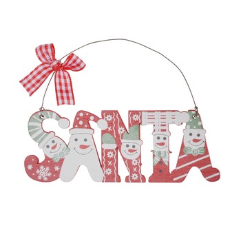 3pc SANTA Decoration