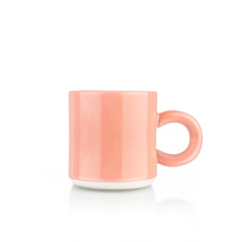 DIPPED PINK GLAZED ESPRESSO MUG