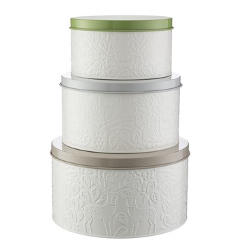 IN THE FOREST CAKE TINS - SET OF 3