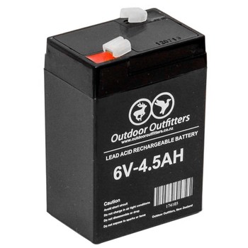 Outdoor Outfitters Rechargeable Battery 6V 4.5AH