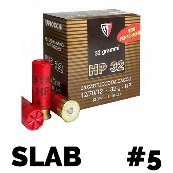 Fiocchi HP 32 12g 2¾" Slab #5