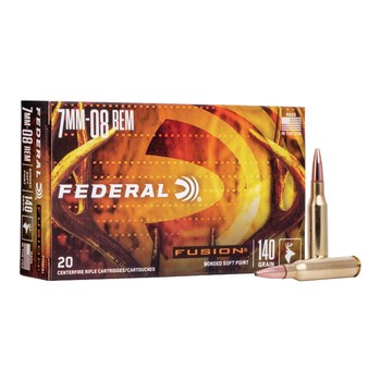 Federal Fusion 7mm-08 140gr Soft Point