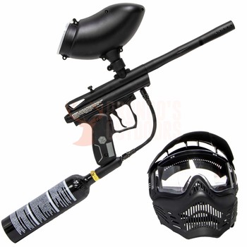 Spyder Victor paintball marker package