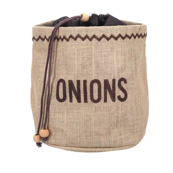 JUTE ONION STORAGE BAG