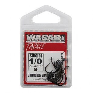 Wasabi Suicide Black Hooks Small Pack