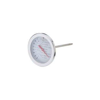 LARGE STAINESS STEEL MEAT THERMOMETER