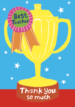 Paper Salad - BEST TEACHER TROPHY ACADEMICS-SE2448