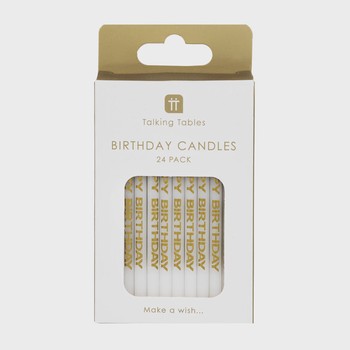 Talking Tables - birthday candles 24 pack classic candle – HB