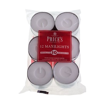 MAXI TEALIGHTS  - PACK OF 12