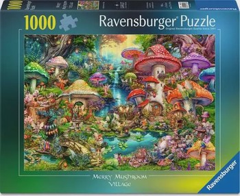 Ravensburger -Merry Mushroom Village 1000p-12001258