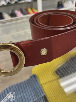 ferragamo leather belt • Pre-Owned [0230] - view 5