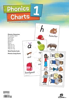 BJU K4 PHONICS CHARTS & TEACHING TREE PACKET 3RD ED