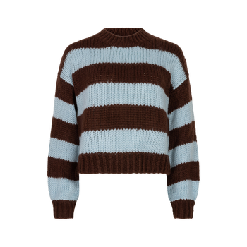 Knitted sweater Brianna · Light Blue