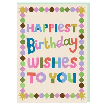 Raspberry Blossom- Happiest Birthday Wishes to you - JOF04