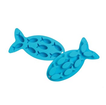 FISH SILICONE ICE TRAY - SET OF 2