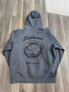 Supreme Dragon Overdyed Hooded Sweatshirt XL • Pre-Owned [2713] - view 2