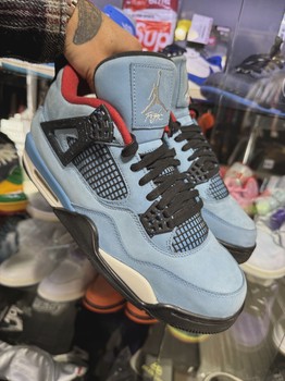 Jordan 4 Retro Travis Scott Cactus Jack No Box• Pre-Owned [9312] - view 2
