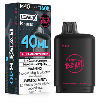 Level X Flavour Beast M40 160K Pod - Blue Raspberry Cherry