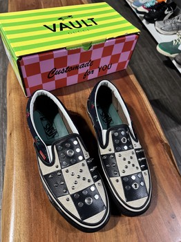 Vans x Gucci OG Classic Slip-On LX 'Black White Patchwork' • Brand New [0987] - view 2