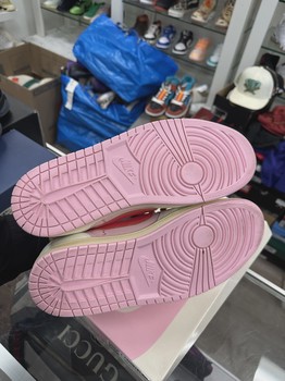 Air Jordan 1 Retro Low Original SP Travis Scott Sail Tropical Pink • Pre-Owned [6118] - view 5