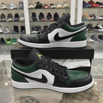 Jordan 1 Low Green Toe • Pre-Owned [6500] - view 3