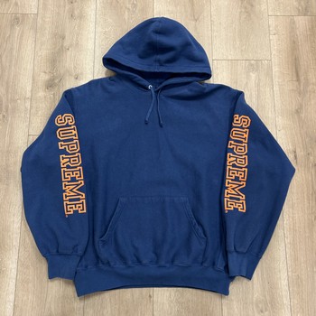Supreme Collegiate Sleeve Hooded Sweatshirt - Pre-Owned - photo 1
