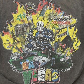 Warren Lotas "Broken Tables" Las Vegas Hooded Sweatshirt • Pre-Owned [6178] - view 3