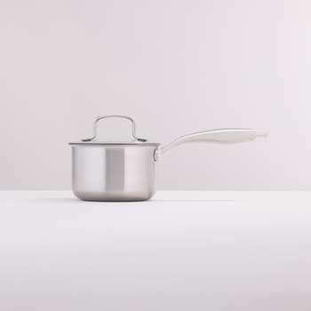 STELLAR ZERO - SAUCEPAN WITH GLASS LID / 14CM