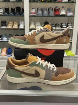 Air Jordan 1 Retro Low Original Zion Williamson Voodoo • Pre-Owned [3778] - view 8