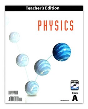 BJU Physics TE 3rd Edition - Book A only