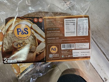 Perera & Sons Toast Bread 500g (5pcs)