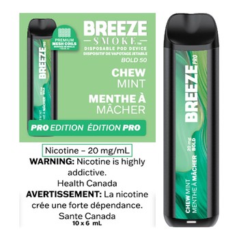 BREEZE SMOKE PRO - Glubule Mint (Chew Mint)