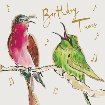 Anna Wright - Birthday Tunes Gold Foil -SF-089