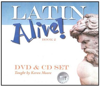 Used Latin Alive! Book 2 DVD & CD set