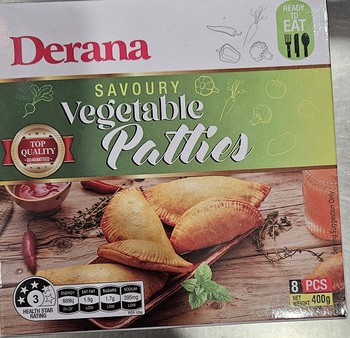 Derana Sav Patties Veg 400g