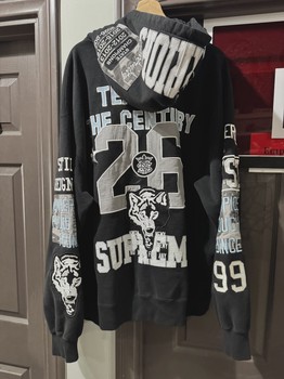 Supreme Warriors Zip Up Hoodie • Pre-Owned [1083] - view 2