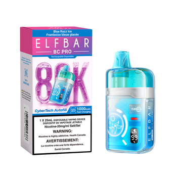 Elf Bar BC Pro 80K - Blue Razz Ice