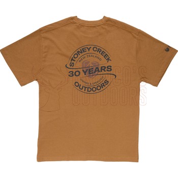 Stoney Creek 30 Years Tee Rust