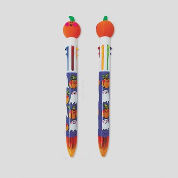 Rachel Ellen - Halloween Pen with Pumpkin Topper - HTOPEN01