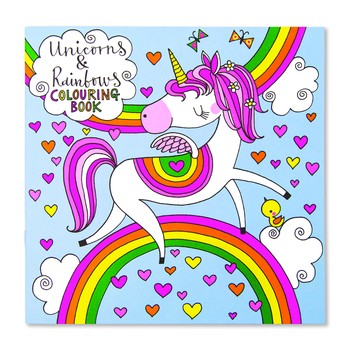 Rachel Ellen - Unicorns Colouring- SQCBK19