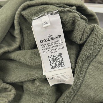 Stone Island 2020 Half Zip Green Pullover Jumper • Pre-Owned [2611] - view 5