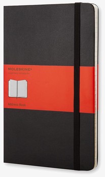 Moleskine - Pocket Address Book Black - MM711