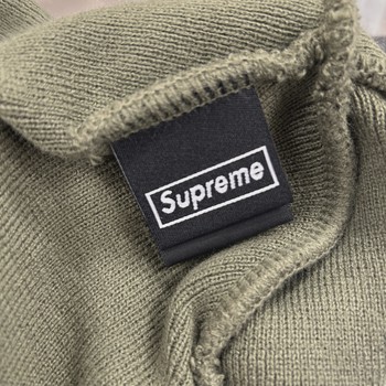 2025 Supreme New Era Blackletter Beanie 'Woodland Camo' • Pre-Owned [3468] - view 3