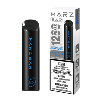 MARZ BAR 1200 Zero Nic - Blast Blue Razz